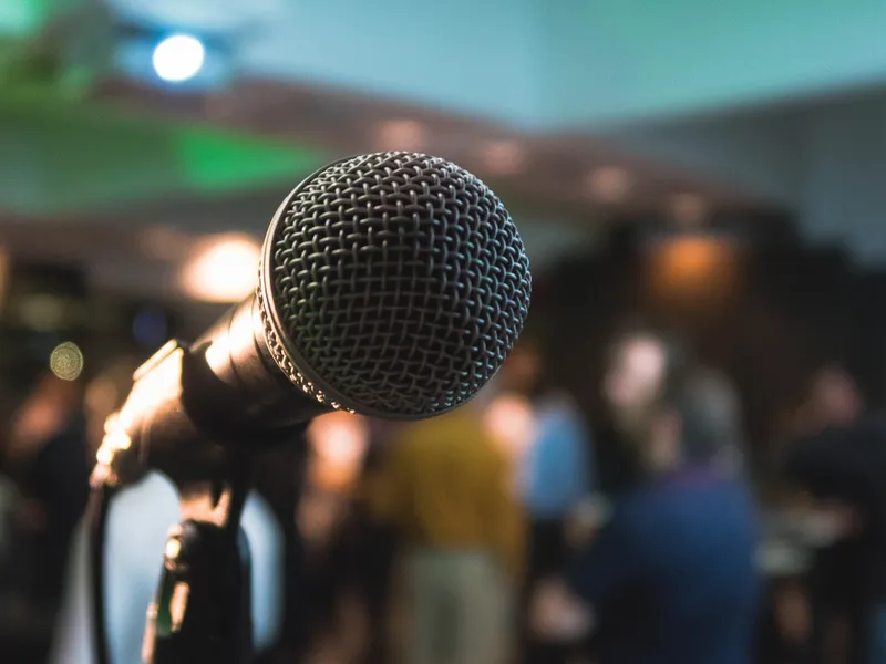 Featured image for Scared of Public Speaking? Tips from an Anxious Comedian